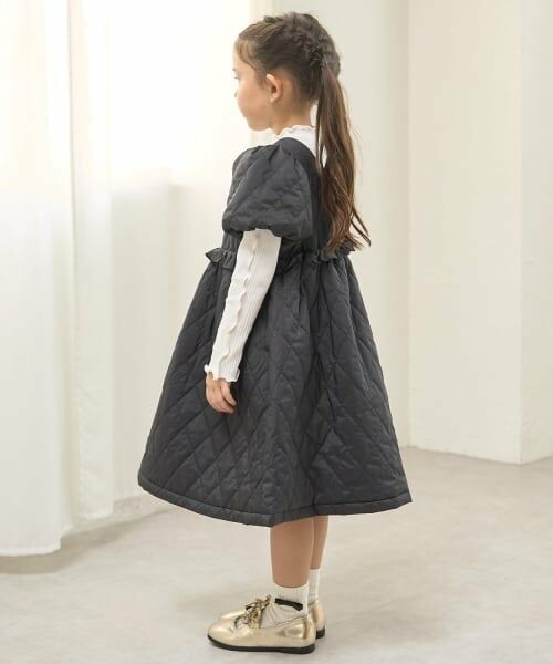 Lycee mine / リセマイン ミニ丈・ひざ丈ワンピース | キルティングパフワンピース | 詳細21