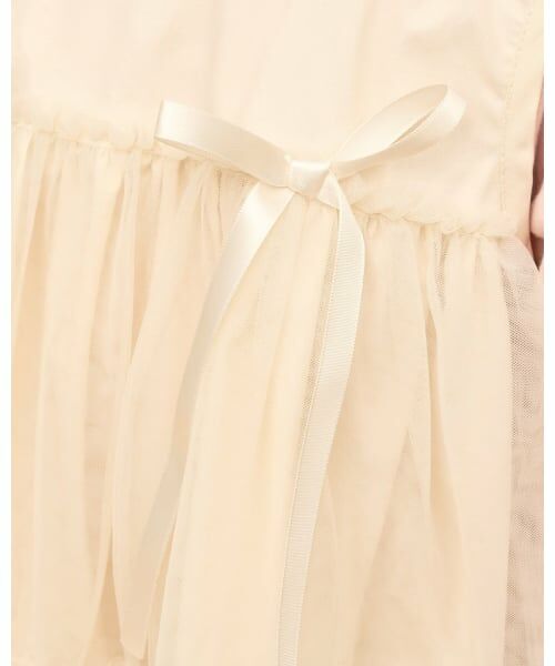 Lycee mine / リセマイン ミニ丈・ひざ丈ワンピース | ふんわりチュールティアードワンピース | 詳細16