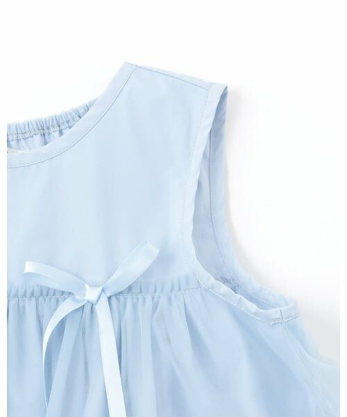 Lycee mine / リセマイン ミニ丈・ひざ丈ワンピース | ふんわりチュールティアードワンピース | 詳細7