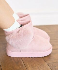 Lycee mine / リセマイン ブーツ（ショート丈） | ハート付きムートンブーツ