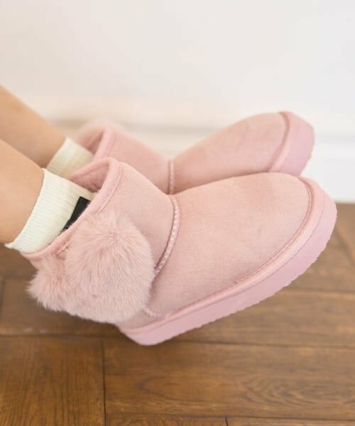 Lycee mine / リセマイン ブーツ（ショート丈） | ハート付きムートンブーツ | 詳細14