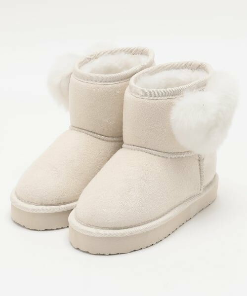 Lycee mine / リセマイン ブーツ（ショート丈） | ハート付きムートンブーツ | 詳細2