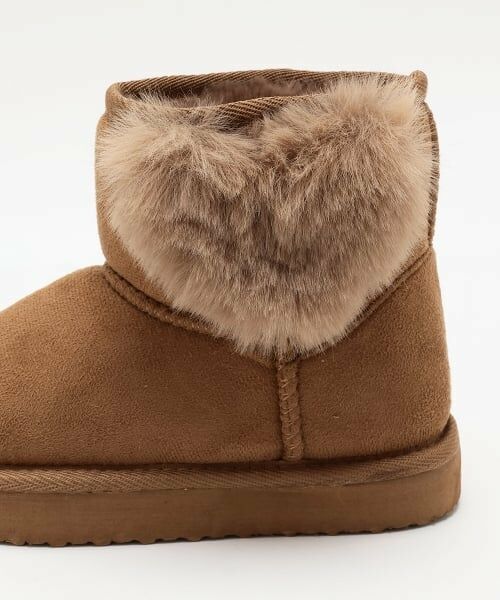Lycee mine / リセマイン ブーツ（ショート丈） | ハート付きムートンブーツ | 詳細9