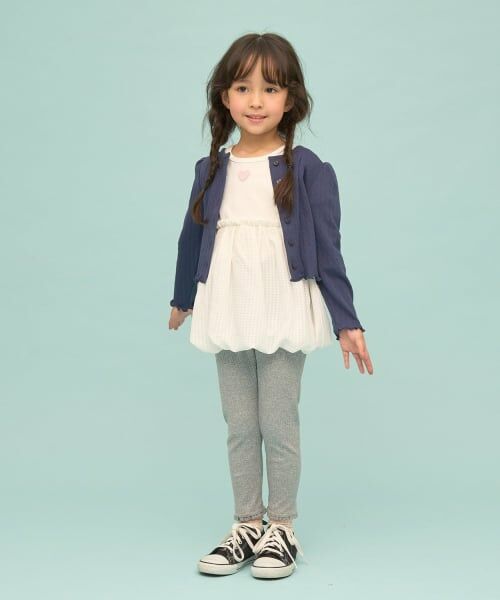 Lycee mine / リセマイン レギンス・スパッツ | 裾レースフリル9分丈レギンス | 詳細13