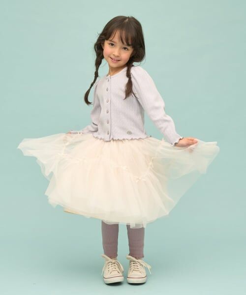 Lycee mine / リセマイン レギンス・スパッツ | 裾レースフリル9分丈レギンス | 詳細9