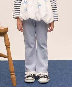 Lycee mine / リセマイン その他パンツ | 【ともパン】【防汚・速乾】裾チェリーレースフレアパンツ