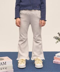 Lycee mine / リセマイン その他パンツ | 【ともパン】【防汚・速乾】裾チェリーレースフレアパンツ