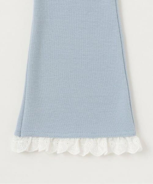 Lycee mine / リセマイン その他パンツ | 【ともパン】【防汚・速乾】裾チェリーレースフレアパンツ | 詳細10