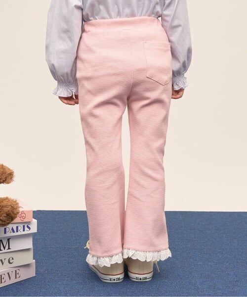 Lycee mine / リセマイン その他パンツ | 【ともパン】【防汚・速乾】裾チェリーレースフレアパンツ | 詳細19
