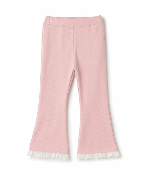 Lycee mine / リセマイン その他パンツ | 【ともパン】【防汚・速乾】裾チェリーレースフレアパンツ | 詳細2
