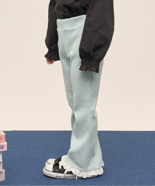 Lycee mine / リセマイン その他パンツ | 【ともパン】【防汚・速乾】裾チェリーレースフレアパンツ | 詳細22