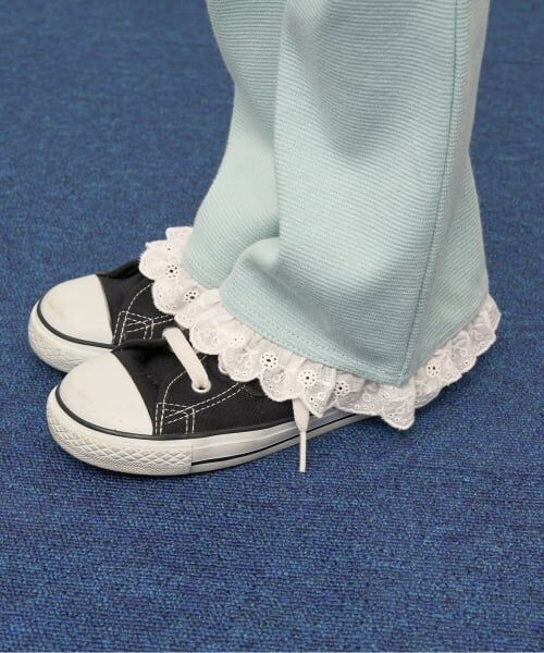 Lycee mine / リセマイン その他パンツ | 【ともパン】【防汚・速乾】裾チェリーレースフレアパンツ | 詳細23