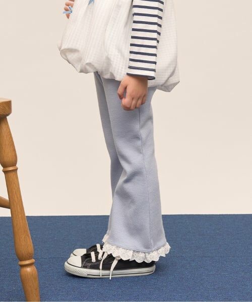 Lycee mine / リセマイン その他パンツ | 【ともパン】【防汚・速乾】裾チェリーレースフレアパンツ | 詳細24