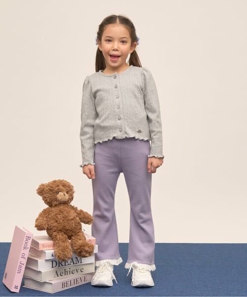 Lycee mine / リセマイン その他パンツ | 【ともパン】【防汚・速乾】裾チェリーレースフレアパンツ | 詳細26