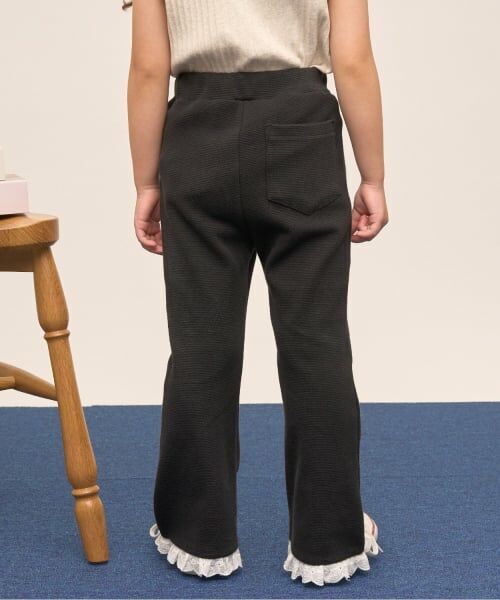 Lycee mine / リセマイン その他パンツ | 【ともパン】【防汚・速乾】裾チェリーレースフレアパンツ | 詳細30