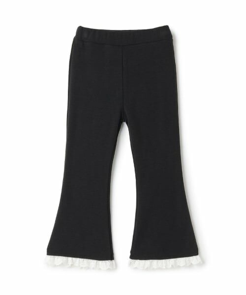 Lycee mine / リセマイン その他パンツ | 【ともパン】【防汚・速乾】裾チェリーレースフレアパンツ | 詳細5