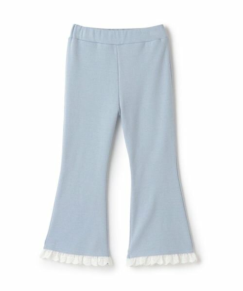 Lycee mine / リセマイン その他パンツ | 【ともパン】【防汚・速乾】裾チェリーレースフレアパンツ | 詳細7