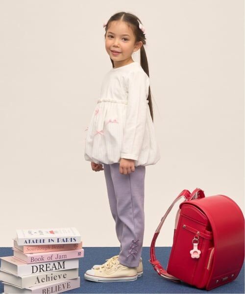 Lycee mine / リセマイン その他パンツ | 【ともパン】【防汚・速乾】リボンリボンストレートパンツ | 詳細30