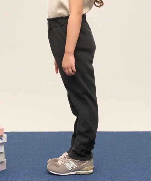 Lycee mine / リセマイン その他パンツ | 【ともパン】【防汚・速乾】リボンリボンストレートパンツ（黒）