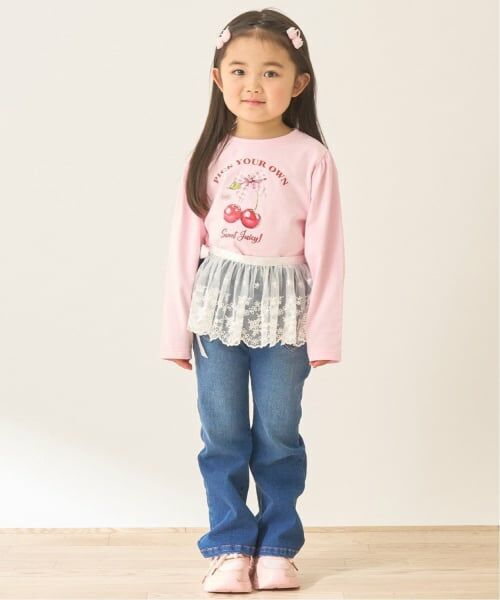 Lycee mine / リセマイン その他パンツ | 【きれいシルエット】しっかりストレッチハートポケットフレアデニムパンツ | 詳細11