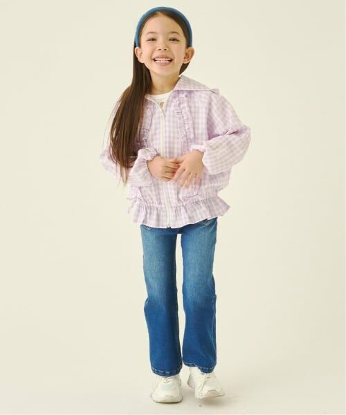 Lycee mine / リセマイン その他パンツ | 【きれいシルエット】しっかりストレッチハートポケットフレアデニムパンツ | 詳細14