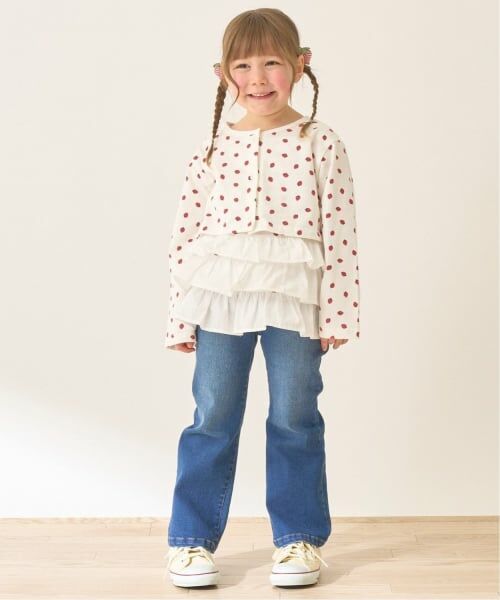 Lycee mine / リセマイン その他パンツ | 【きれいシルエット】しっかりストレッチハートポケットフレアデニムパンツ | 詳細16