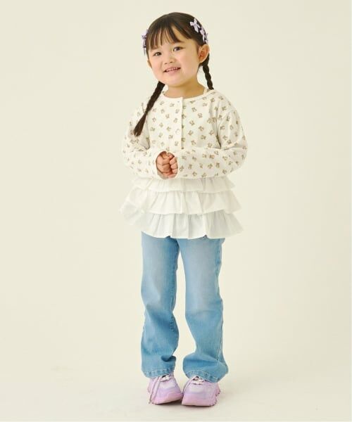 Lycee mine / リセマイン その他パンツ | 【きれいシルエット】しっかりストレッチハートポケットフレアデニムパンツ | 詳細22