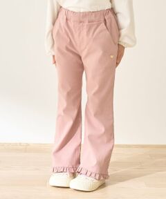 Lycee mine / リセマイン その他パンツ | 【ともパン】のーびのびストレッチ裾フリルフレアパンツ