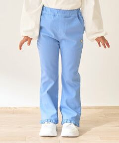 Lycee mine / リセマイン その他パンツ | 【ともパン】のーびのびストレッチ裾フリルフレアパンツ