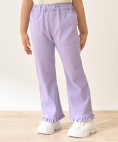 Lycee mine / リセマイン その他パンツ | 【ともパン】のーびのびストレッチ裾フリルフレアパンツ