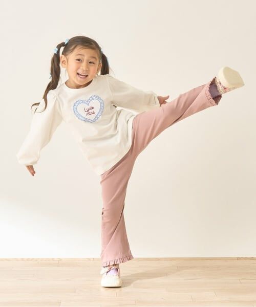 Lycee mine / リセマイン その他パンツ | 【ともパン】のーびのびストレッチ裾フリルフレアパンツ | 詳細20