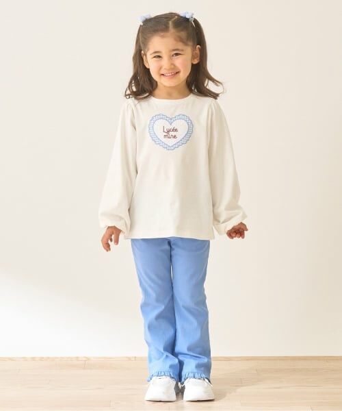 Lycee mine / リセマイン その他パンツ | 【ともパン】のーびのびストレッチ裾フリルフレアパンツ | 詳細24