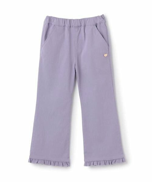 Lycee mine / リセマイン その他パンツ | 【ともパン】のーびのびストレッチ裾フリルフレアパンツ | 詳細4