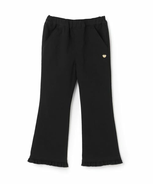 Lycee mine / リセマイン その他パンツ | 【ともパン】のーびのびストレッチ裾フリルフレアパンツ | 詳細5