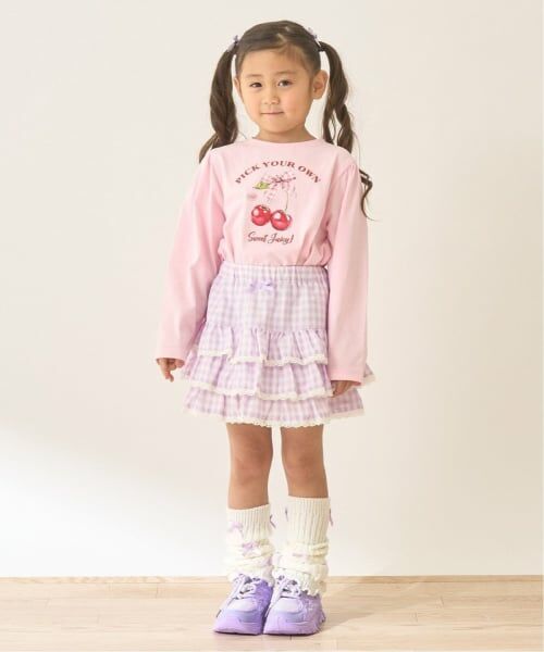 Lycee mine / リセマイン ミニ・ひざ丈スカート | 【UV加工】ギンガムチェックティアードスカート(インパン付き) 【Lycee mine バレエシリーズ】 | 詳細26