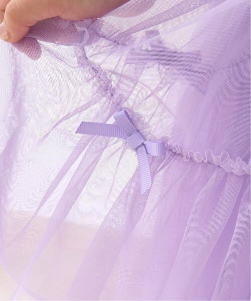 Lycee mine / リセマイン ミニ・ひざ丈スカート | なみなみ切り替えギャザーたっぷりチュールスカート【Lycee mine バレエシリーズ】 | 詳細23