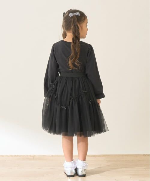 Lycee mine / リセマイン ミニ・ひざ丈スカート | なみなみ切り替えギャザーたっぷりチュールスカート【Lycee mine バレエシリーズ】 | 詳細25