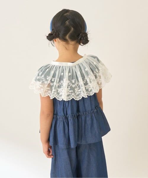 Lycee mine / リセマイン ミニ・ひざ丈スカート | 【2way】衿にもなるチュール巻きスカート【Lycee mineバレエシリーズ】 | 詳細10