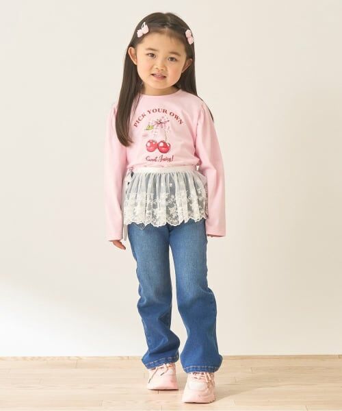 Lycee mine / リセマイン ミニ・ひざ丈スカート | 【2way】衿にもなるチュール巻きスカート【Lycee mineバレエシリーズ】 | 詳細7