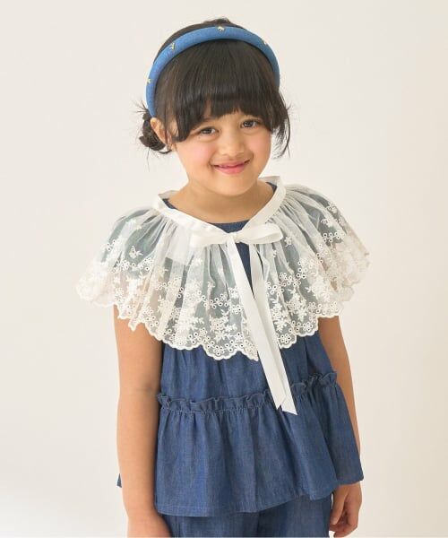 Lycee mine / リセマイン ミニ・ひざ丈スカート | 【2way】衿にもなるチュール巻きスカート【Lycee mineバレエシリーズ】 | 詳細9