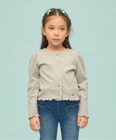 Lycee mine / リセマイン カーディガン・ボレロ | 【UV加工】パターンメッシュカーディガン