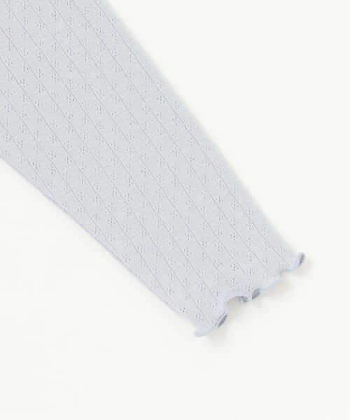 Lycee mine / リセマイン カーディガン・ボレロ | 【UV加工】パターンメッシュカーディガン | 詳細10