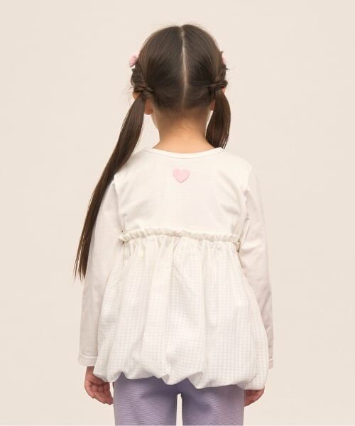 Lycee mine / リセマイン Tシャツ | 【綿100％】 【速乾・UV・型崩れしない】【どちらが前でもOK】【ムテキT】バルーンペプラムトップス | 詳細15