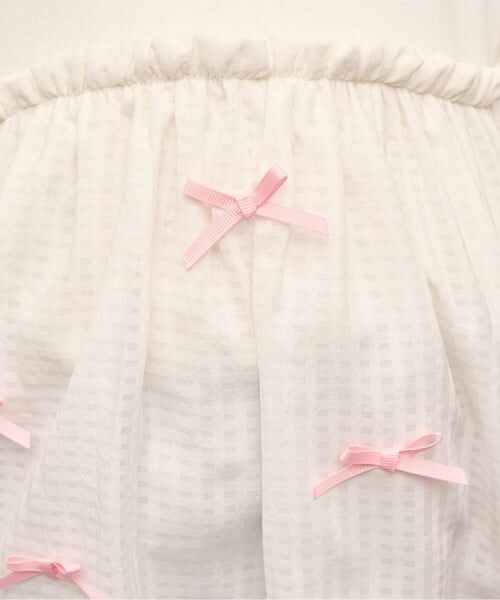 Lycee mine / リセマイン Tシャツ | 【綿100％】 【速乾・UV・型崩れしない】【どちらが前でもOK】【ムテキT】バルーンペプラムトップス | 詳細16