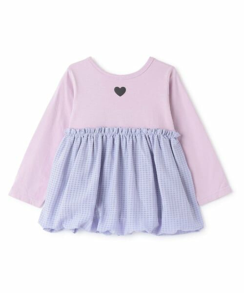 Lycee mine / リセマイン Tシャツ | 【綿100％】 【速乾・UV・型崩れしない】【どちらが前でもOK】【ムテキT】バルーンペプラムトップス | 詳細2