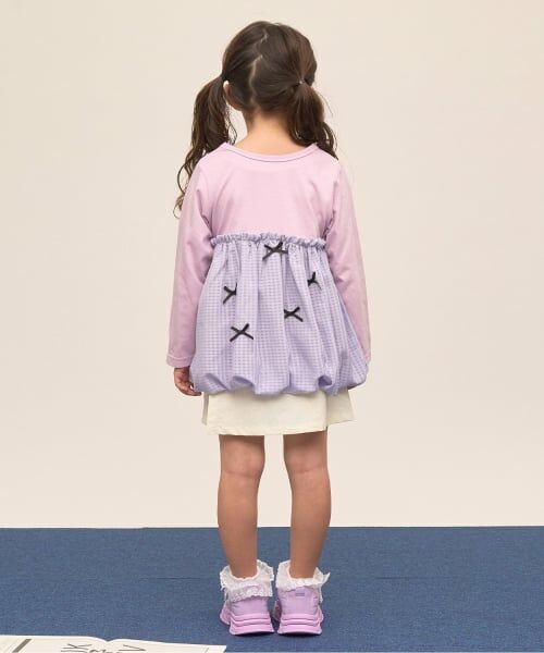 Lycee mine / リセマイン Tシャツ | 【綿100％】 【速乾・UV・型崩れしない】【どちらが前でもOK】【ムテキT】バルーンペプラムトップス | 詳細20