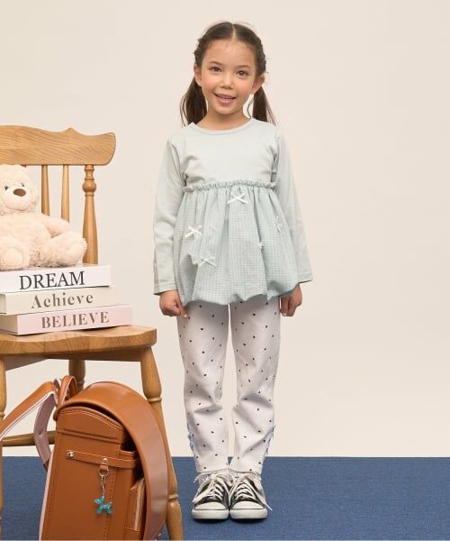 Lycee mine / リセマイン Tシャツ | 【綿100％】 【速乾・UV・型崩れしない】【どちらが前でもOK】【ムテキT】バルーンペプラムトップス | 詳細24