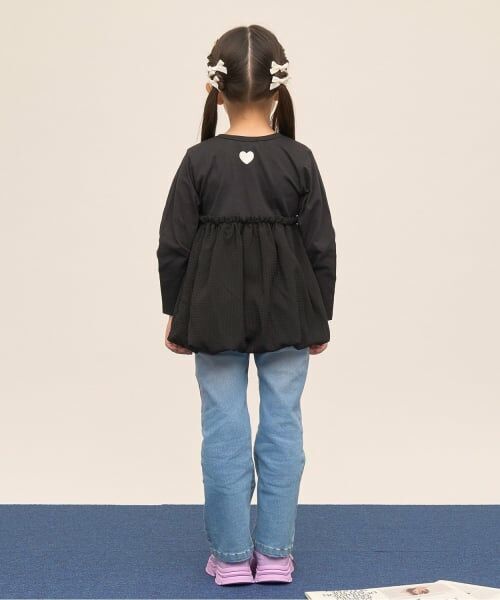 Lycee mine / リセマイン Tシャツ | 【綿100％】 【速乾・UV・型崩れしない】【どちらが前でもOK】【ムテキT】バルーンペプラムトップス | 詳細27