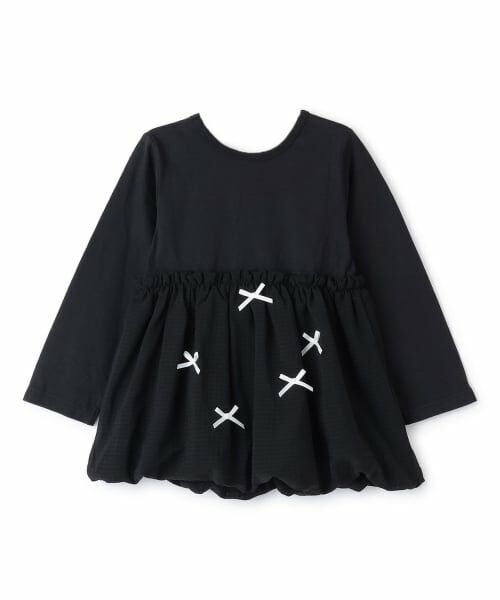 Lycee mine / リセマイン Tシャツ | 【綿100％】 【速乾・UV・型崩れしない】【どちらが前でもOK】【ムテキT】バルーンペプラムトップス | 詳細6