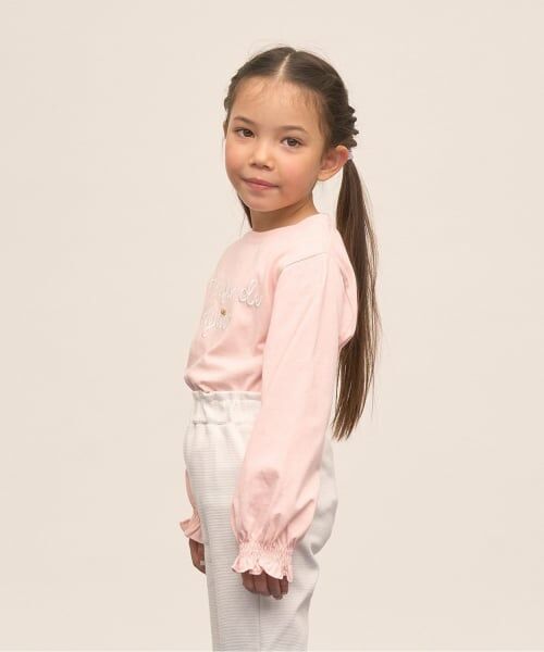 Lycee mine / リセマイン Tシャツ | 【綿100％】 【速乾・UV・型崩れしない】【ムテキT】ロゴ刺しゅうシャーリングスリーブトップス | 詳細17